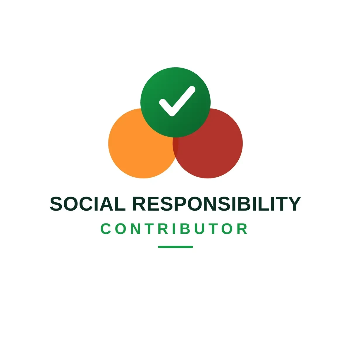 The Social Responsibility Contributor badge